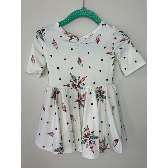 Dot Dot Smile Other - Dotdotsmile Dress Size 6-12 Months New With Tags Ice Cream Print